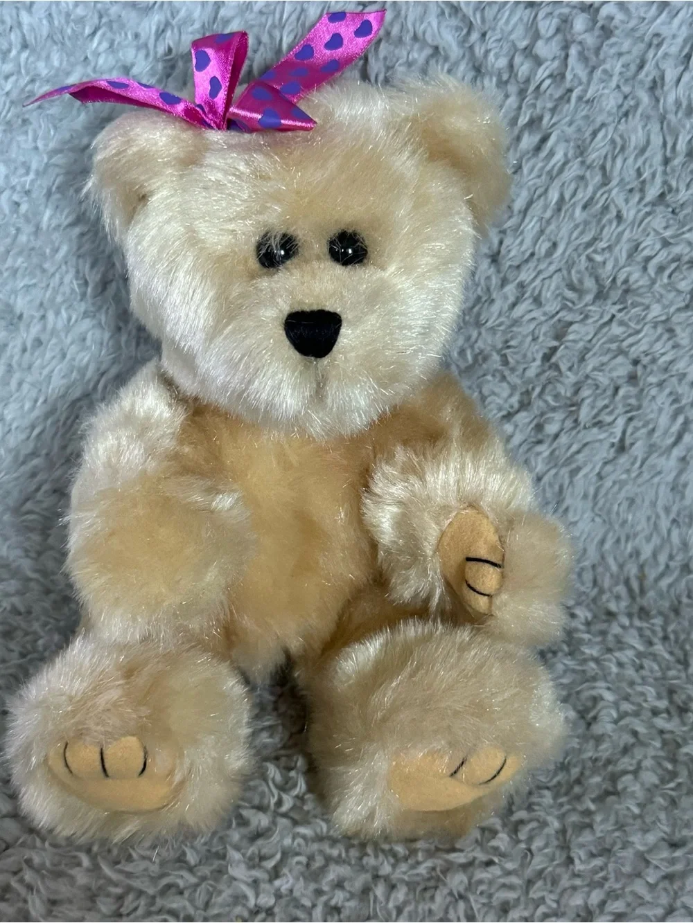 Hersheys Bear Plush Tan Brown Teddy Stuffed Animal Soft Toy Sitting